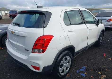 2018 Chevrolet Trax Ls z USA, uszkodzony, nr VIN KL7CJKSB6JB621654